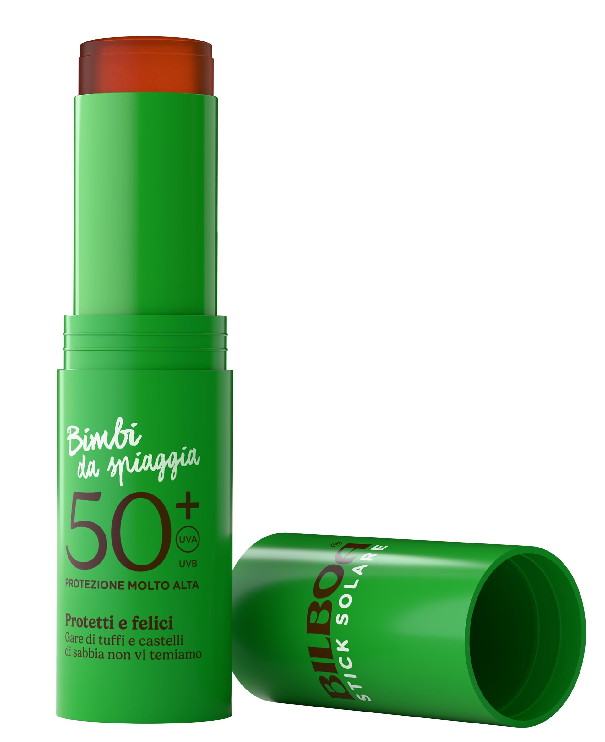Bilboa Bimbi da Spiaggia Stick Solare SPF 50+ per Bambini Protezione Solare 10 ml