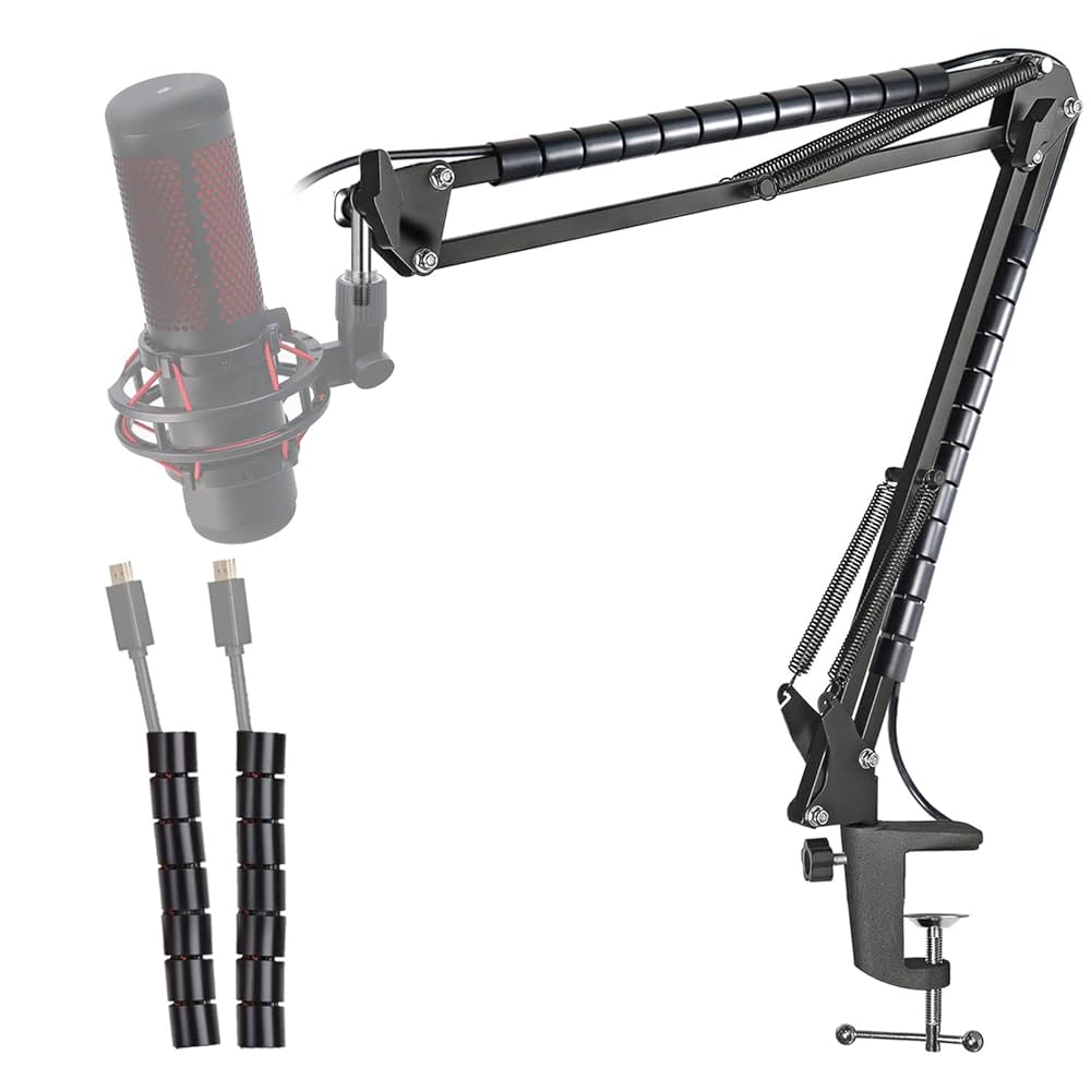 Amazon.com: Mic Arm for HyperX QuadCast - Professional Boom