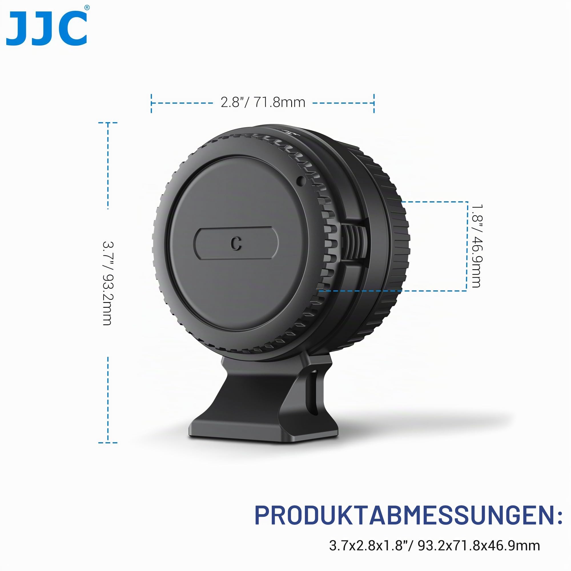 JJC Objektiv-Adapter Canon EF EF-S auf EOS RF-Mount für EOS R Ra RP R3 R5 R5c R6 R6II R6III R7 R8 R10 R50