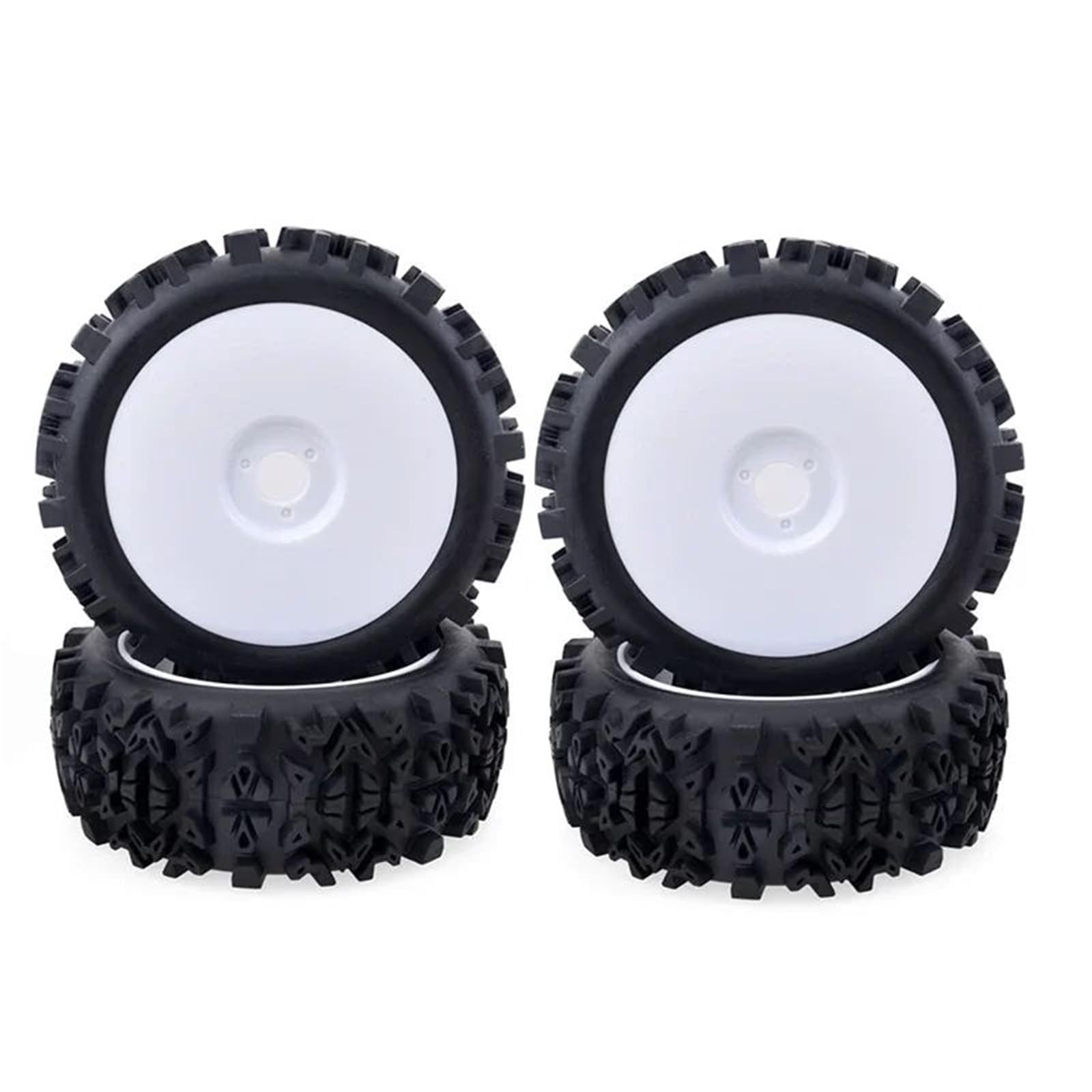Per Redcat VRX Per HPI Per Kyosho Per HSP Per Wltoys 1/8 RC Auto Parti Di Aggiornamento 120mm 4PCS Ruote Pneumatici 17mm Cerchio Esagonale Ricambi Modellini RC