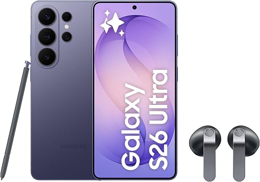 🚫 [CADUCADO] 🔥 Samsung Galaxy S26 Ultra, 256GB, Violeta Cobalto + Galaxy Buds4