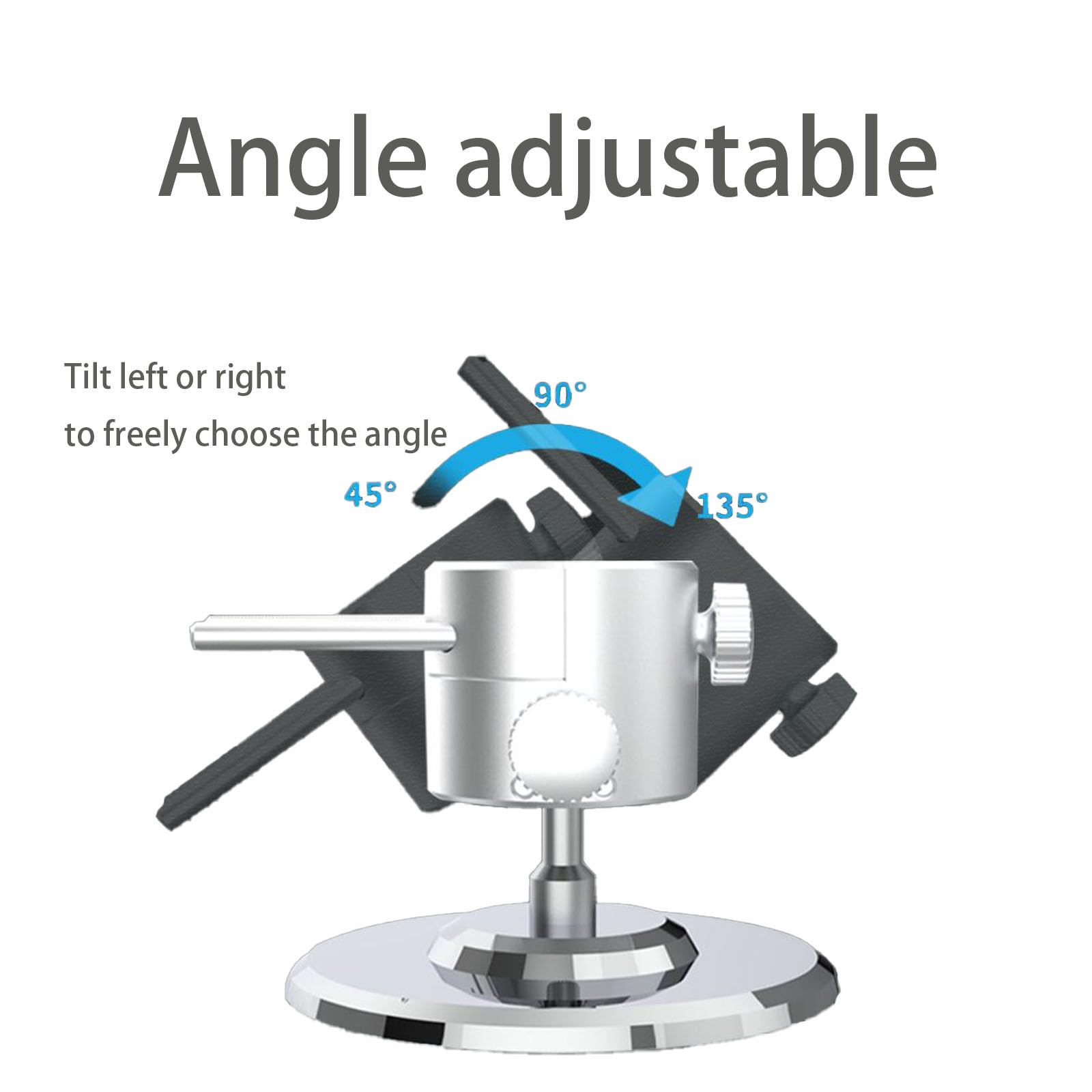 Mini étau De Table En Alliage D'aluminium Avec Manchon En Caoutchouc, Type De Pince Rotative à 360 Degrés, Pince Plate, 0-50mm