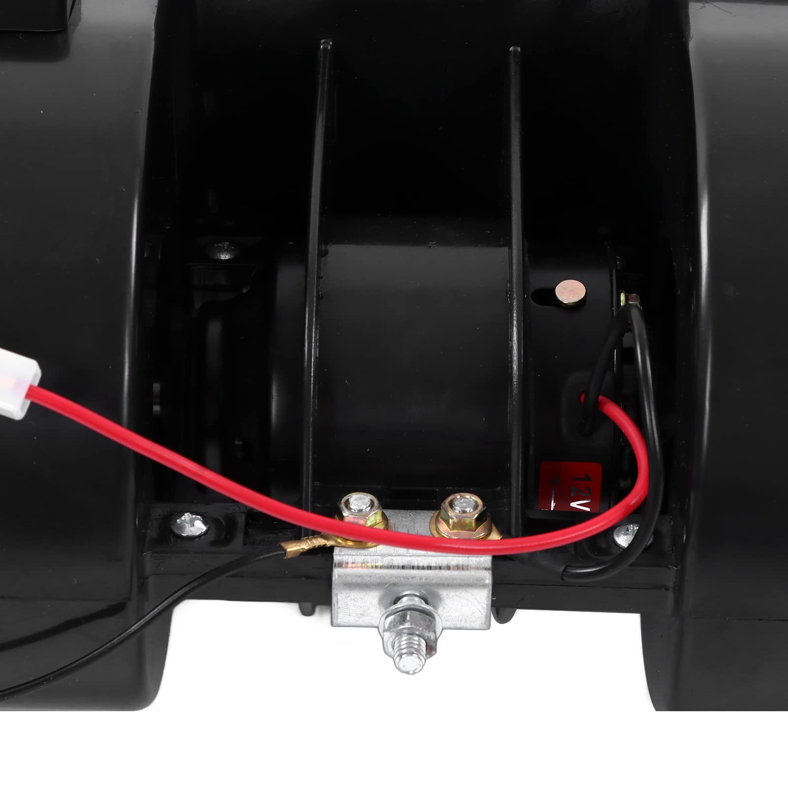 Evaporador De Aire Acondicionado 12V Universal Para Bajo Tablero Con Flujo De Aire De 3 Velocidades Y Conexiones De Manguera Ideal Para Autos Clásicos Y Maquinaria Pesada