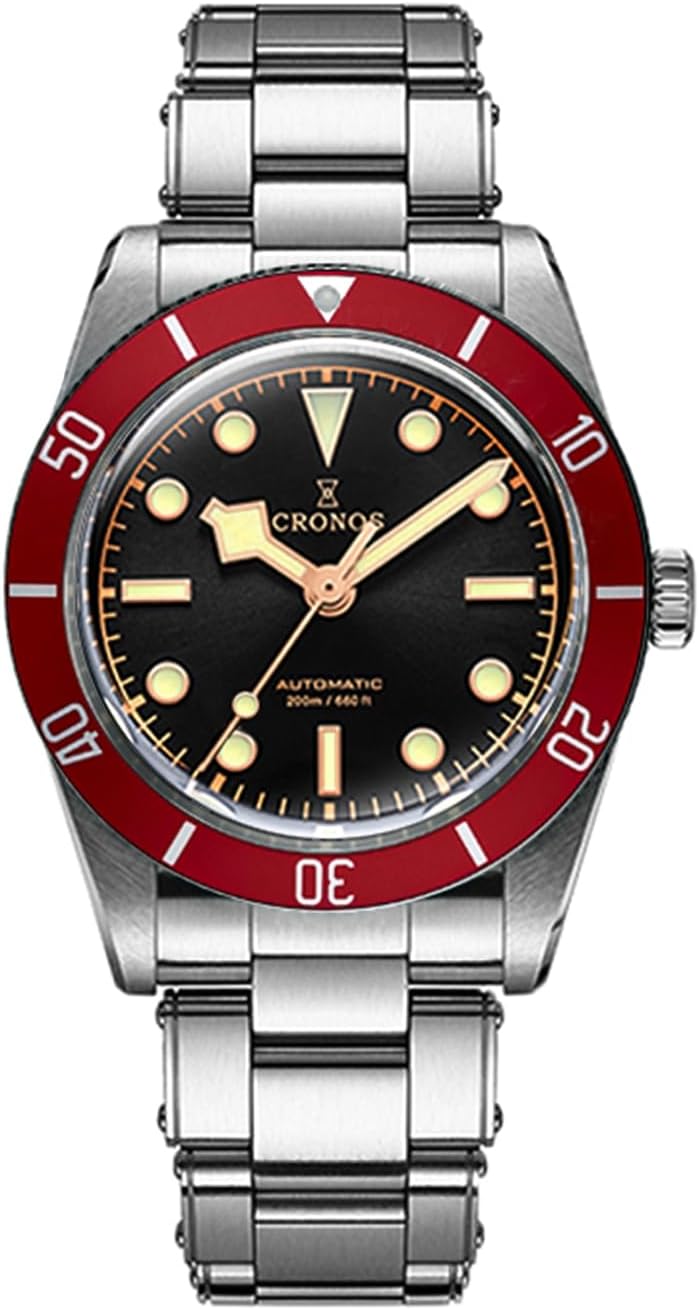 TACTICAL FROG Cronos L6033 37mm BB54 Automatic Watches Sapphire