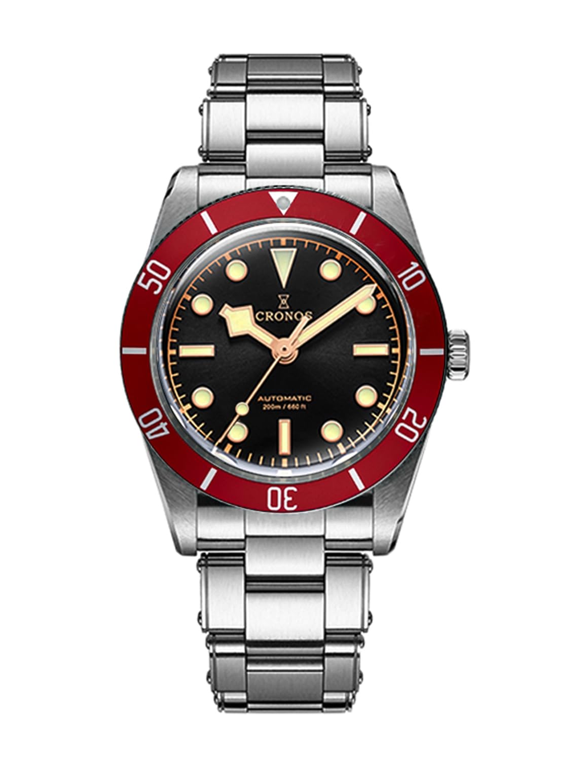 ADDIESDIVE - Orologio D'Immersione Automatico da Uomo, 200 M, Orologio Subacqueo Nh35A