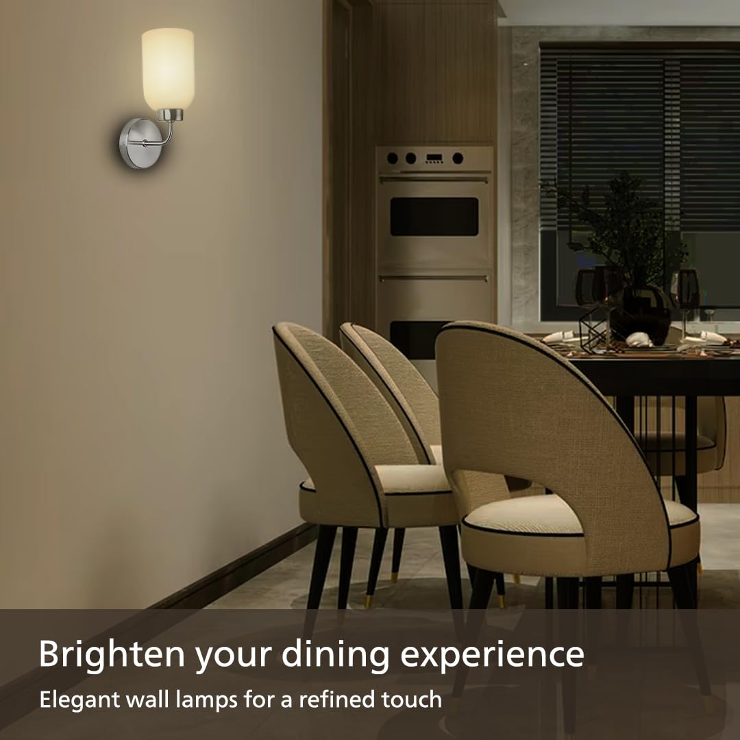 Philips Glow Wall Light - Nickel Finish -3