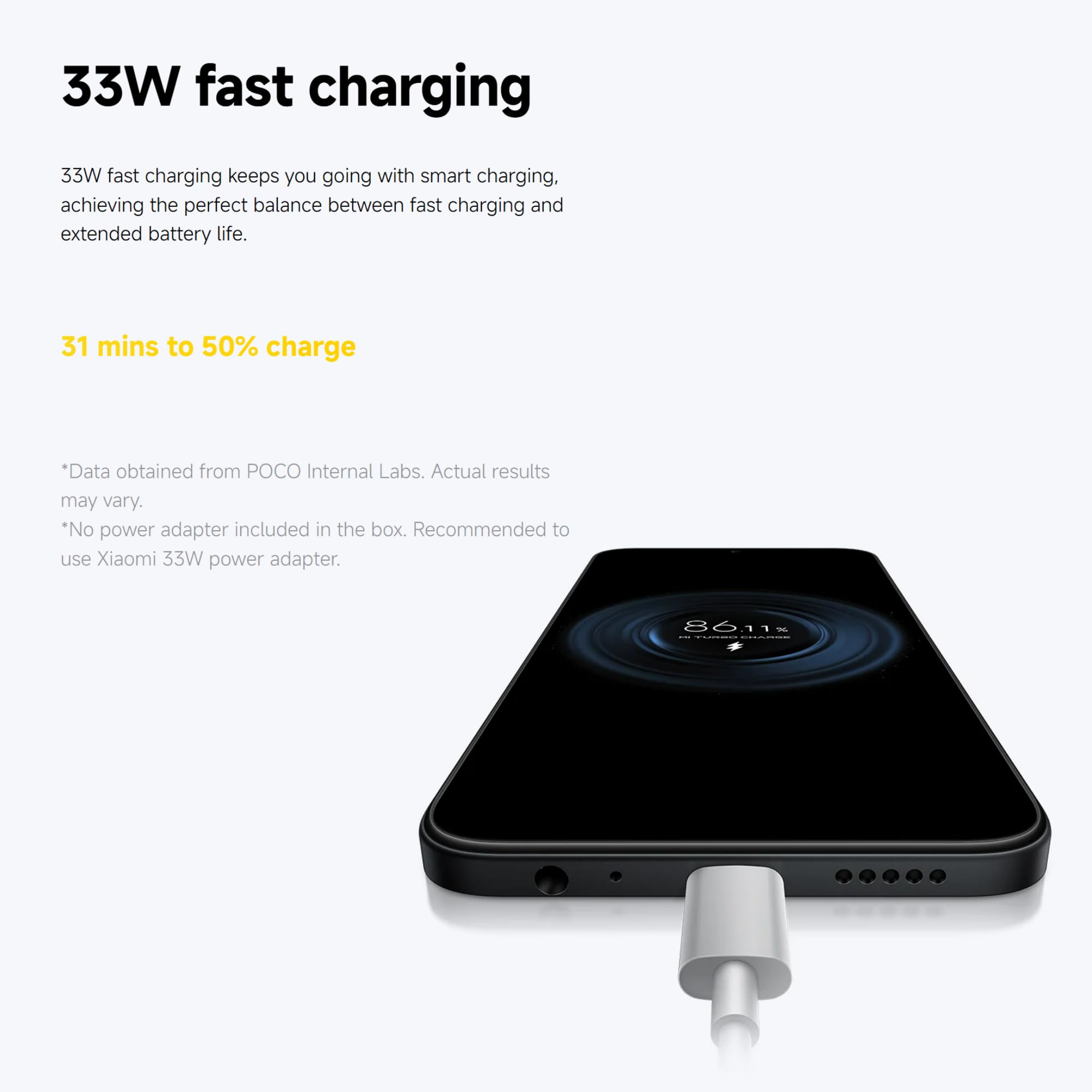 XIAOMI POCO C85 4G Smartphone 6GB+128GB, Massive 6000mAH Battery