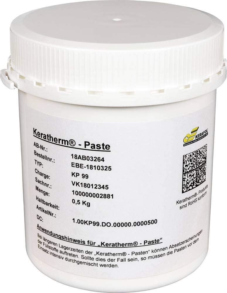 KERATHERM KP99 Pasta térmica 9,2 W/mK 500 g Temperatura (máx.): +200 °C