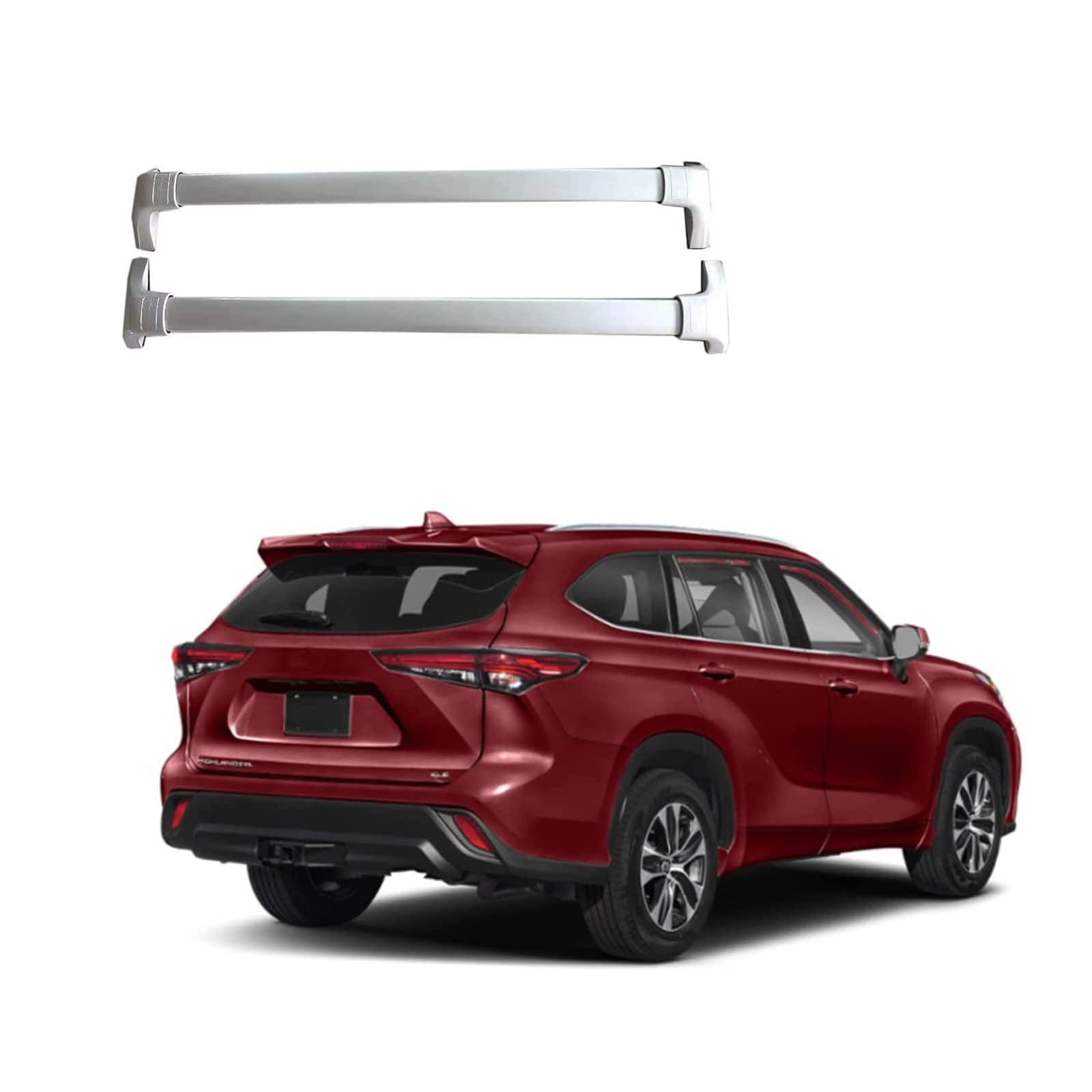 Bike Rack Roof Rack Crossbars Fits 2020 2021 Toyota Highlander L