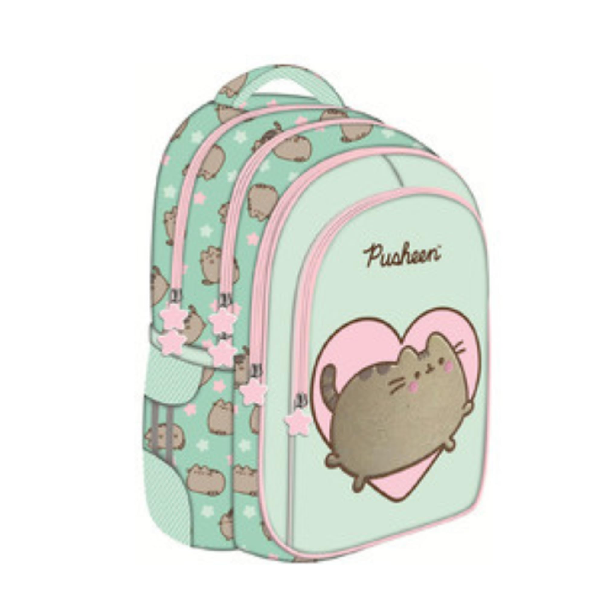 Sac à dos adolescent motif Pusheen multicolore pour une rentrée joyeuse