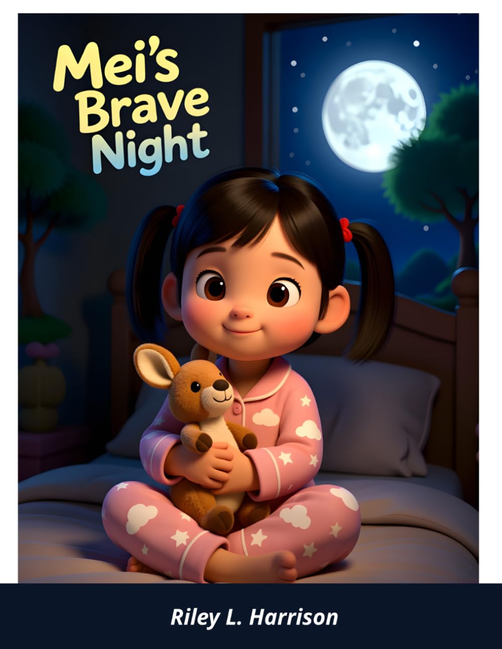 Mei's Brave Night: A Bedtime Story About Being Brave in the Dark (Brave Night Series by Riley L. Harrison)
