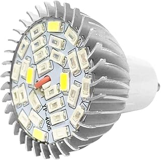 Grow Lamp, Professional 28W Full Spectrum E14/GU10 Led Grow Light Growing Lamp Bulb for Flower Plant 85V-265V, Led Grow Light, Grow Light(GU10)