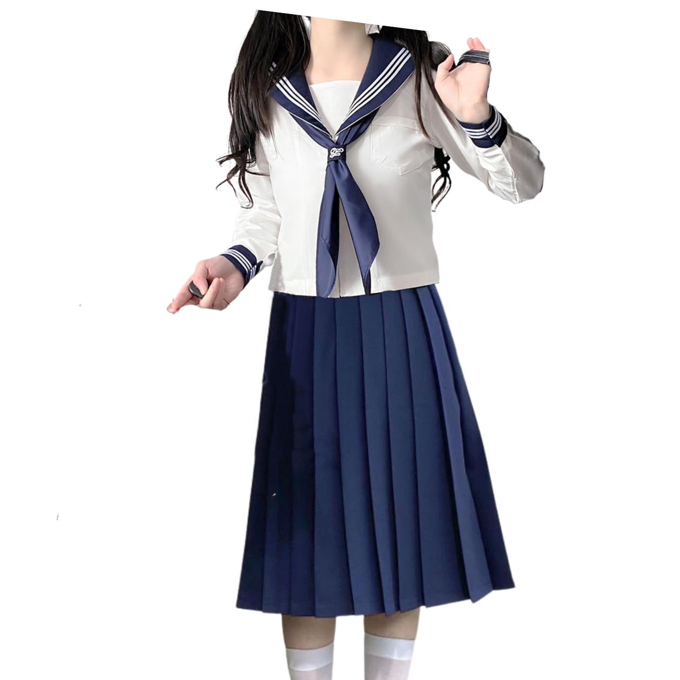 女子高校生　制服上下　本物　コスプレ　値下げしました。 Amazon.co.jp: [FARFADET] セーラー服 コスプレ ダンス