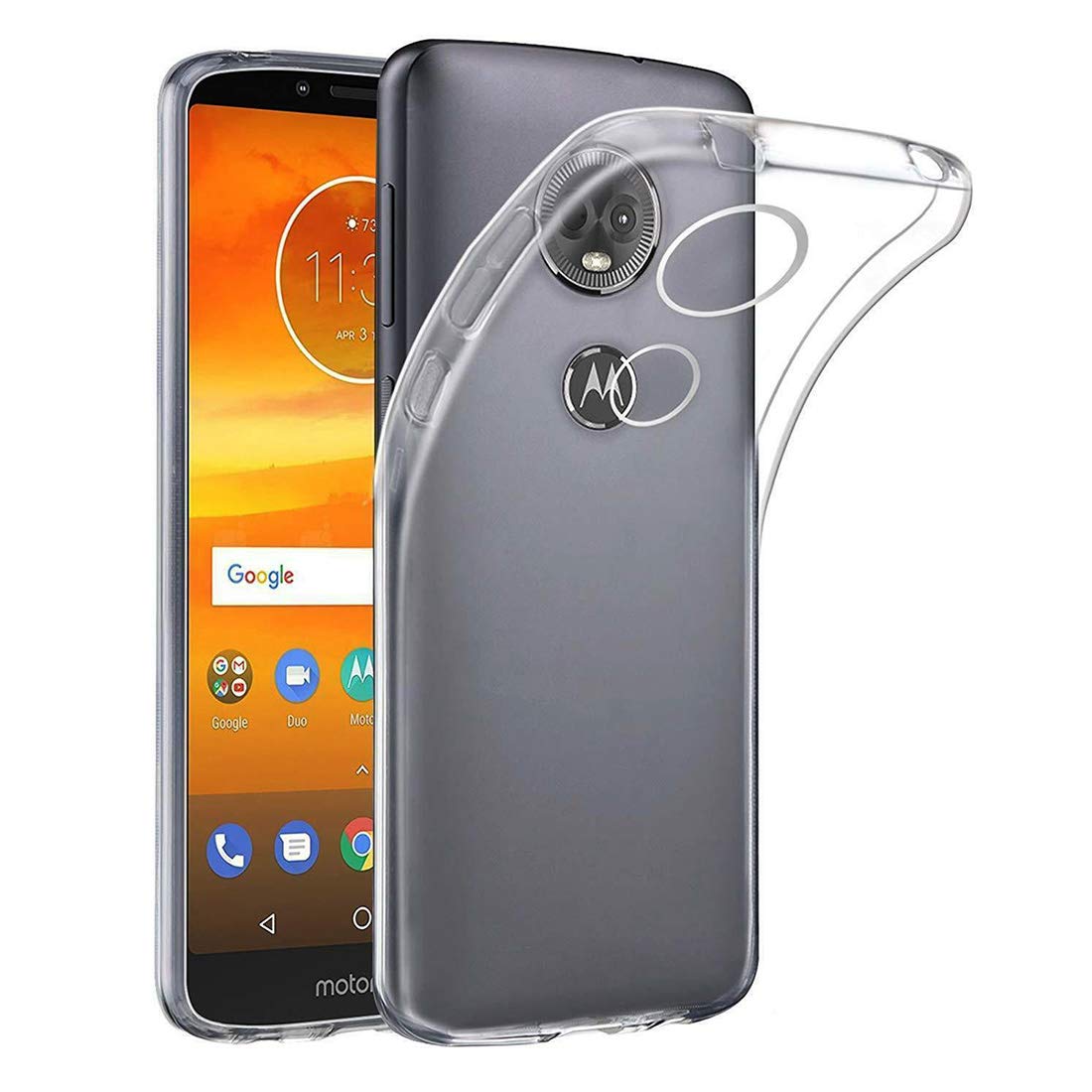 Amazon Brand - Solimo Mobile Cover for Motorola Moto G6 Plus (Soft & Flexible Back Case), Transparent (B083PFJJ1D) Amazon Price History, Amazon Price Tracker