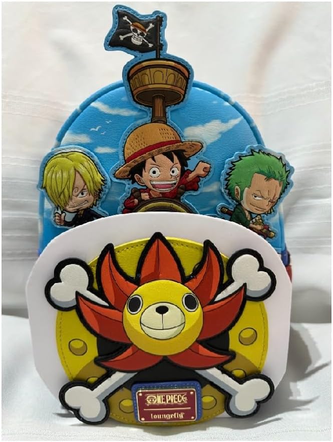 Loungefly One Piece Thousand Sunny Ship Mini Backpack