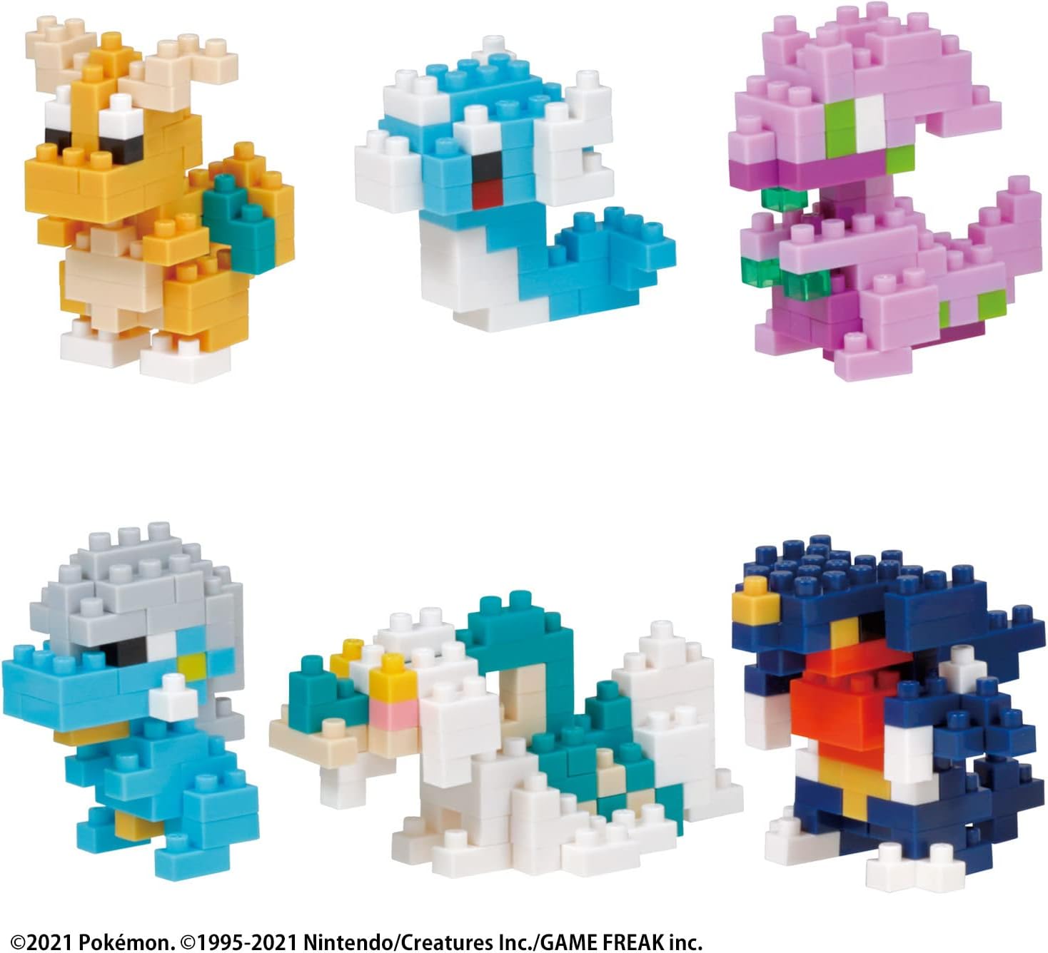 nanoblock - Pokemon Type Dragon Set 1, mininano Series