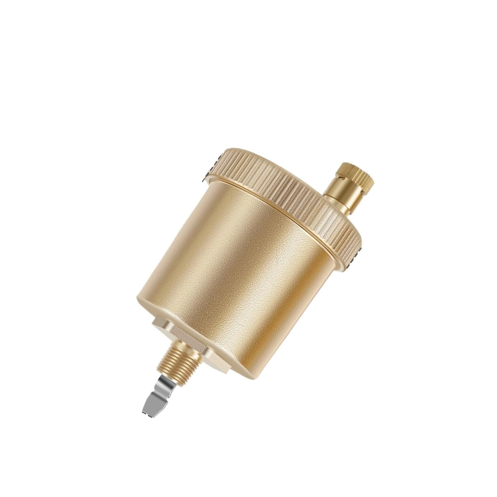 Válvula de ventilación automática de 1/2 piezas - Flotador de purga de rosca de 1/8 de pulgada for de calefacción de radiadores de agua caliente(2PCS)