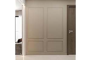 Peel and Stick wainscoting panels Kit, All Edges Pre-cut