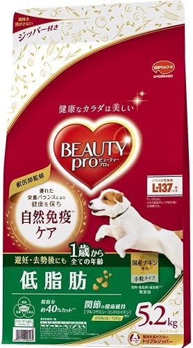 ドッグフード 低脂肪 1歳から チキン味 5.2kg 【獣医師監修】 【国産】 【大容量】