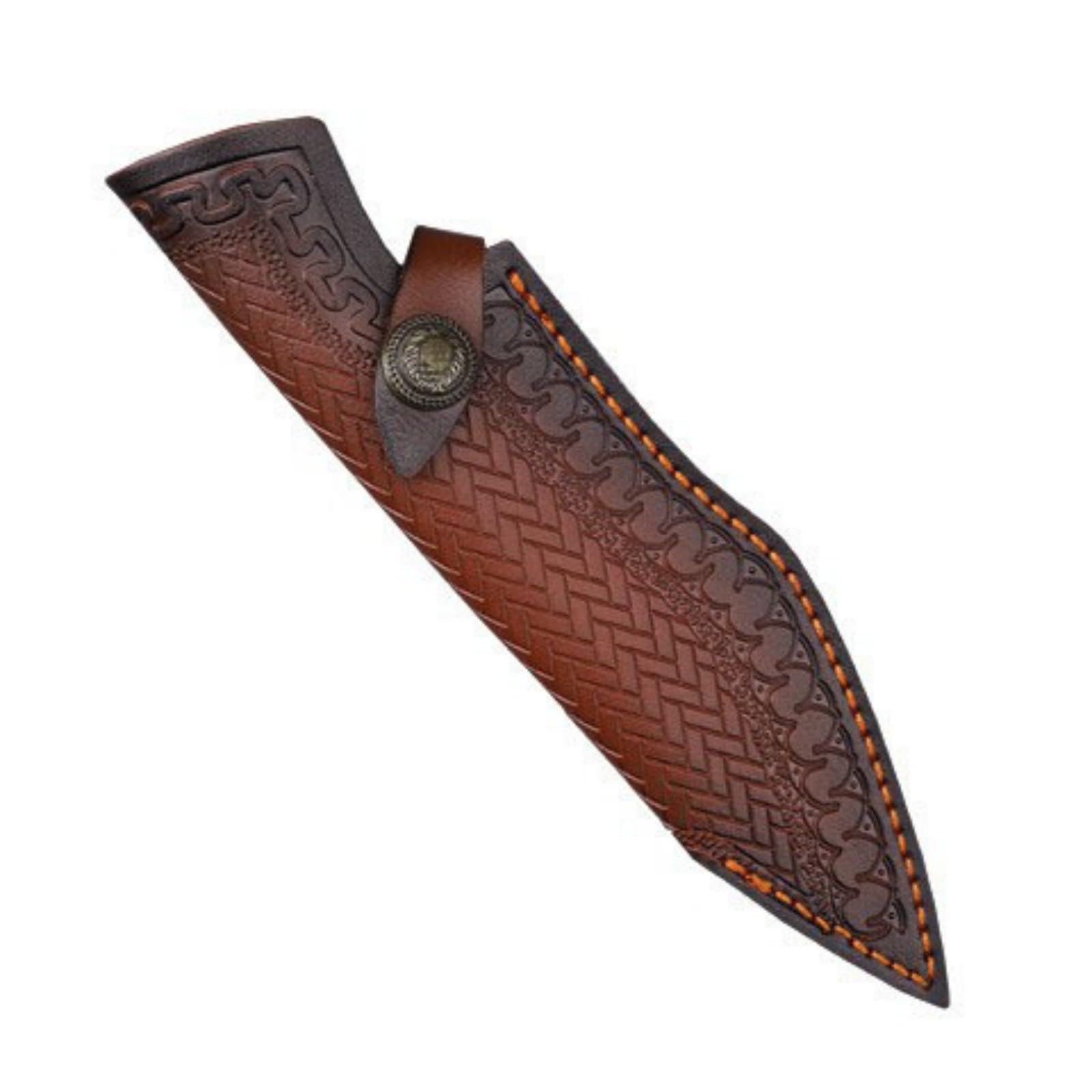 Stylish and Practical Leather Sheath Precisely Sized At 24cm Overall Length to Firmly Store Your Essential Cutting Items Dense Cutter Shipper