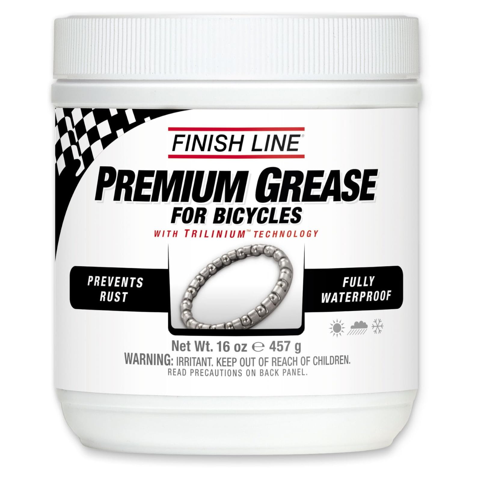 Finish Line Graisse de qualité supérieure (technologie céramique) - 455 g, Aucun résultat, 16 Ounce
