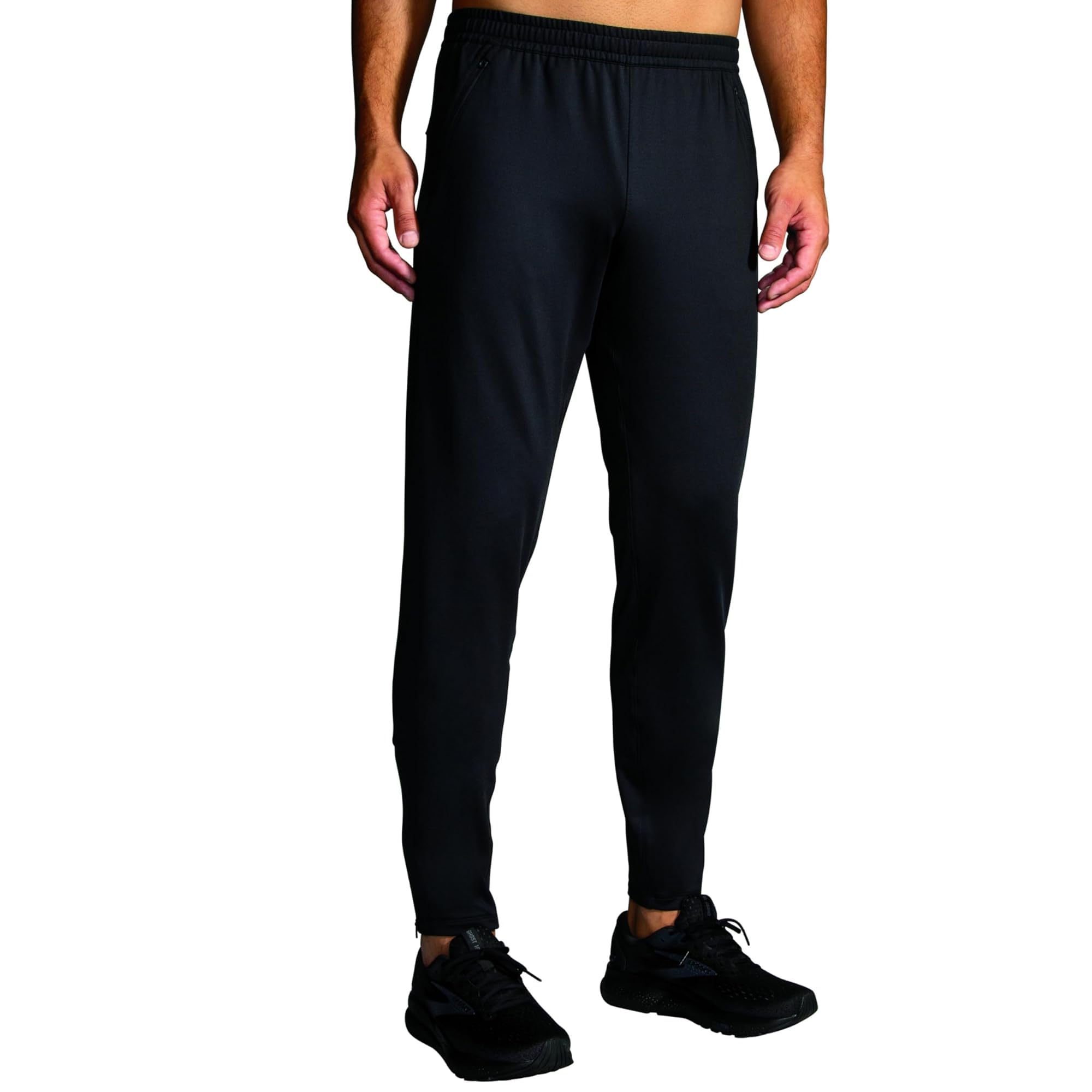 BROOKS 211526001 Spartan Pant 2.0 Pantaloni Sportivi Uomo Black Taglia 25