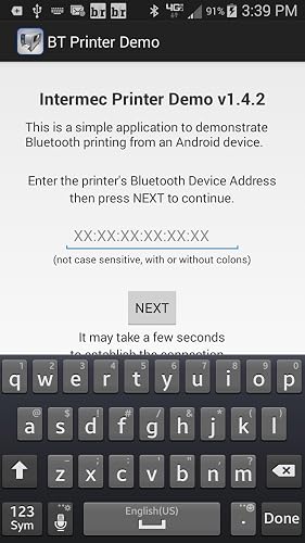 Intermec Printer Demo #TOP1