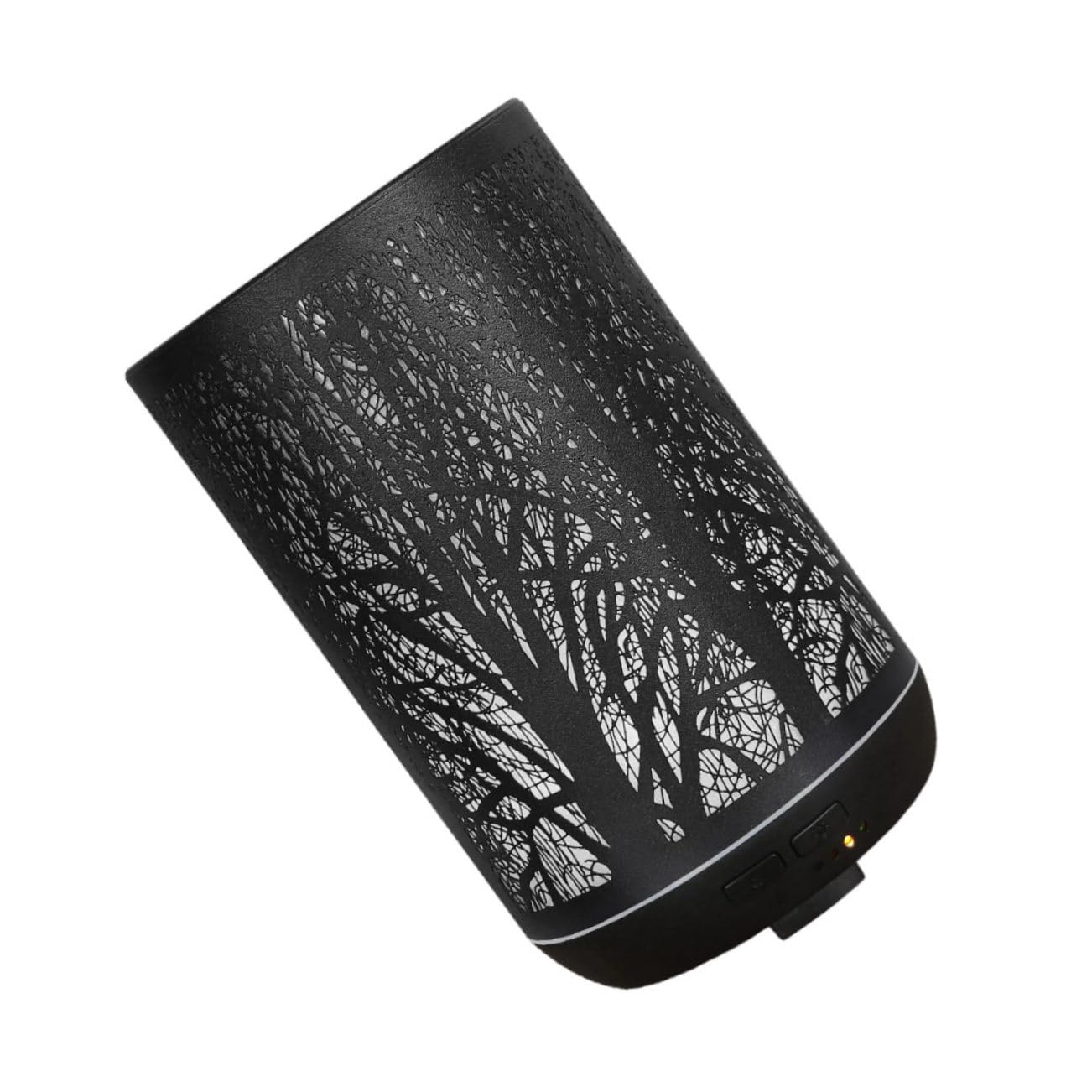 SHERCHPRY Diffusore per Ambienti 300ml Nero in Ferro Funzione Anti Elettricità Statica e Protezione Spegnimento per Yoga e Biblioteca