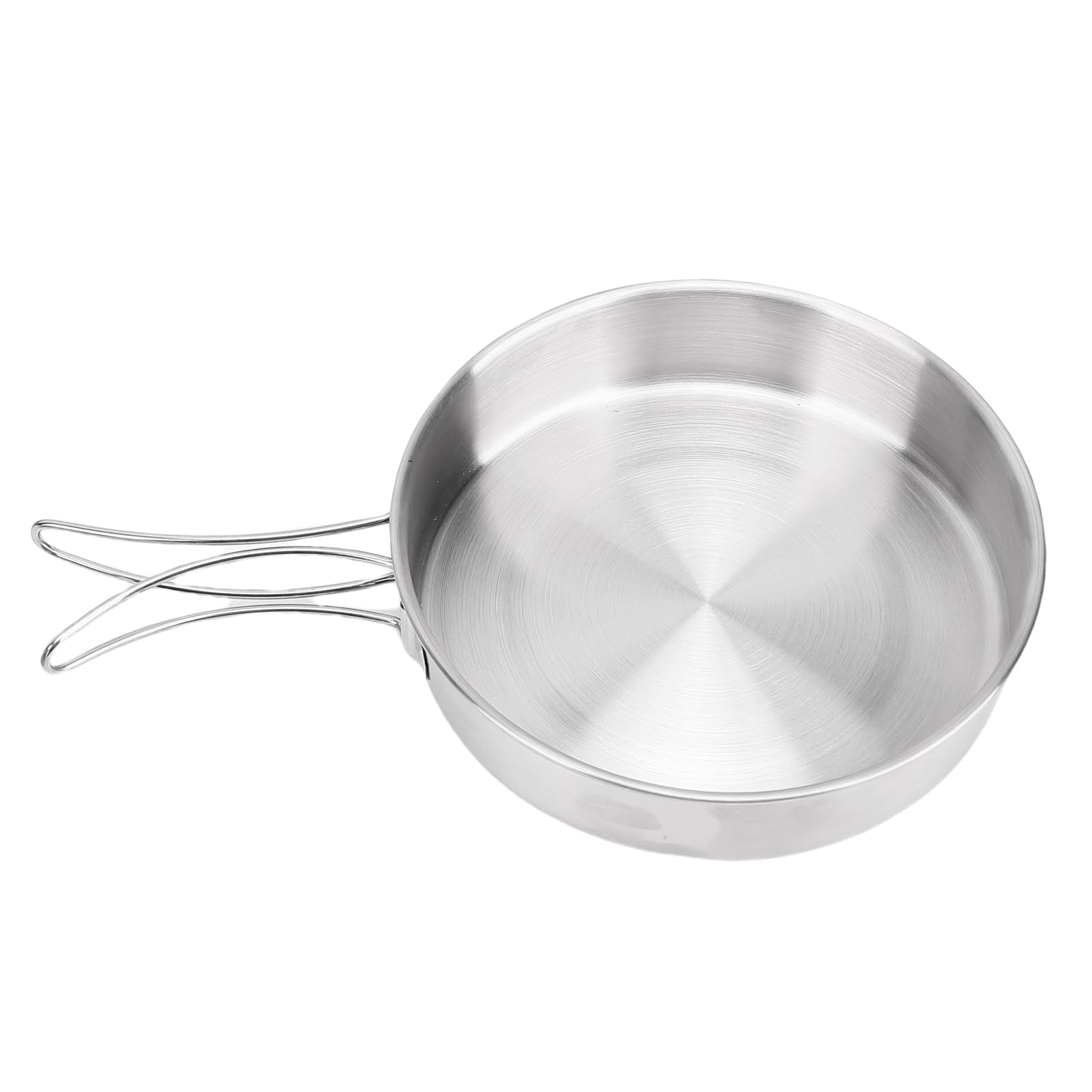 Changor Batterie de Cuisine de Camping, Casseroles Pliables en Acier
