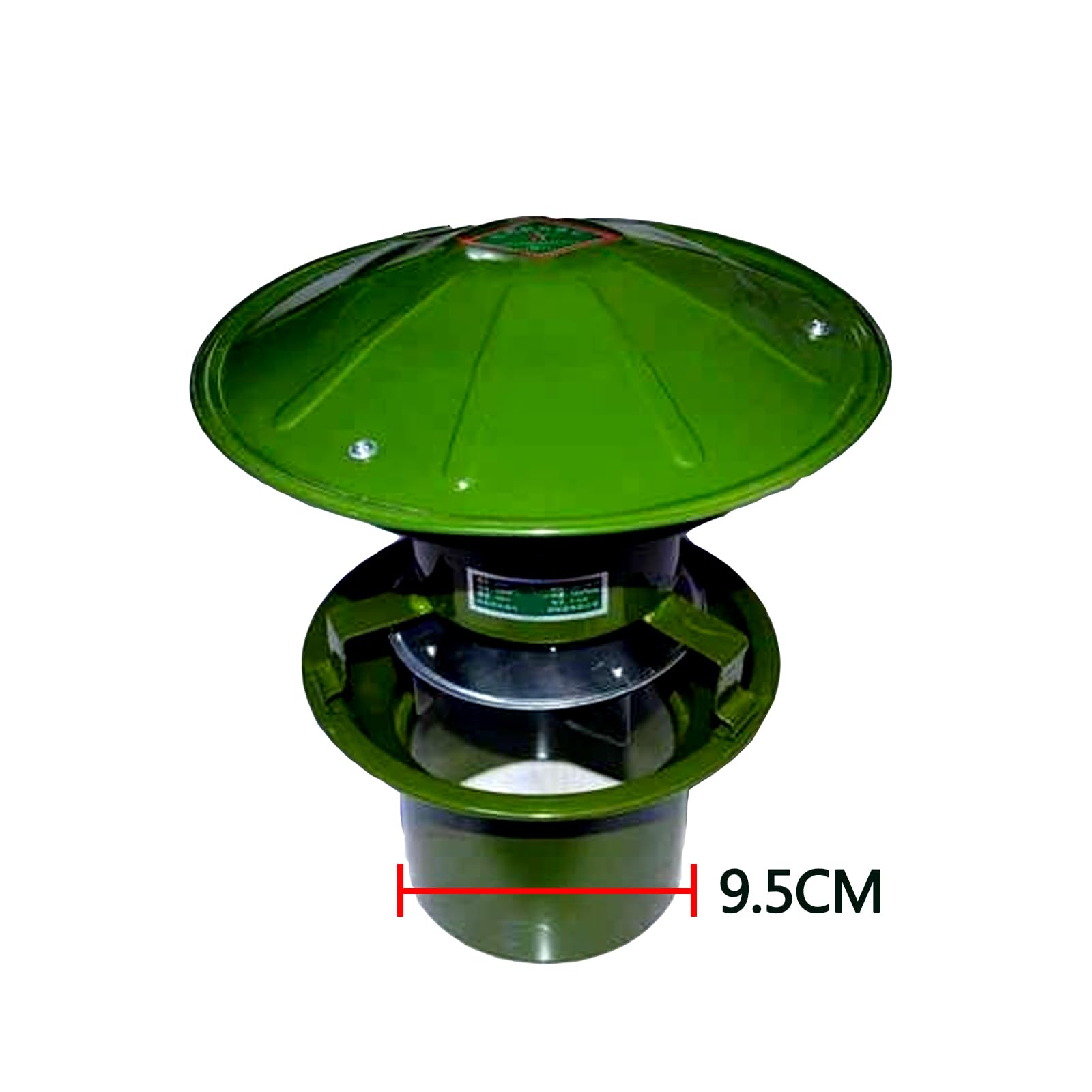 Wentylator kominowy 60 W, wentylator ssący, maszyna do spalin domowych, wentylator kominowy, 9,5 cm