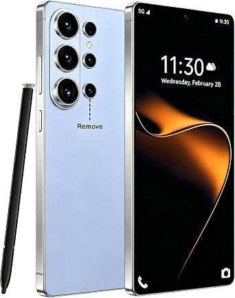 C26 Ultra Phone 6.9 inch Android 15 Smartphone, 12GB+512GB