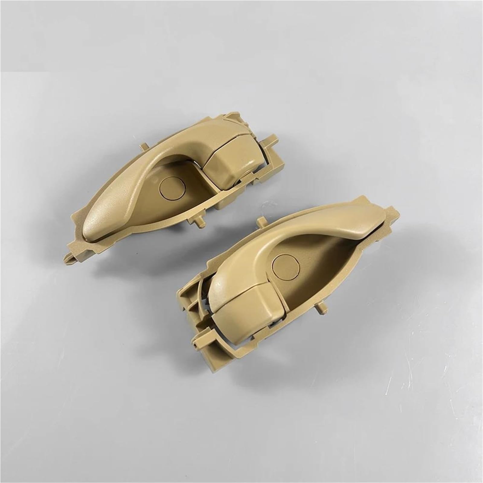Fkhbzm 1Pair Car Brown Inner Interior Handle Door For Toyota For Vios For Yaris 2013-2022