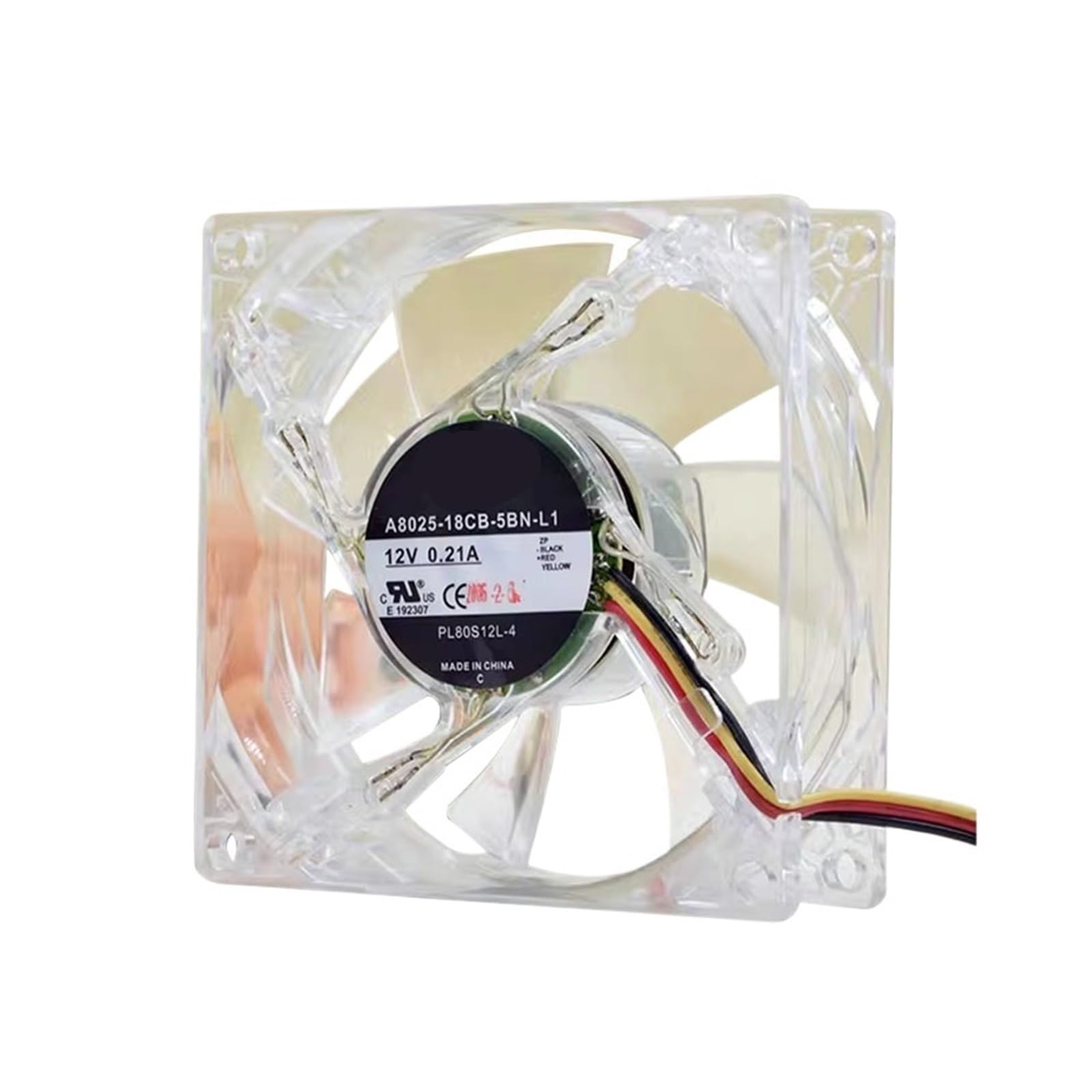 UWUKCJOKQ A8025-18CB-5BN-L1 12v 8025 80 * 25mm 8cm Cooling Fan