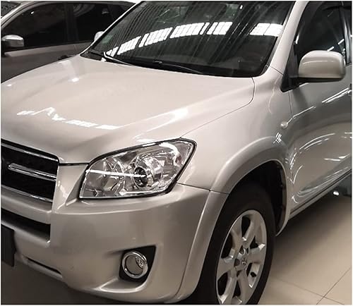 Miniatura 6 de MUZIZY Compatible con Toyota RAV 4 compatible con RAV4 2009 2010 2011 2012 cubierta para faros delanteros, pantalla transparente, carcasa para