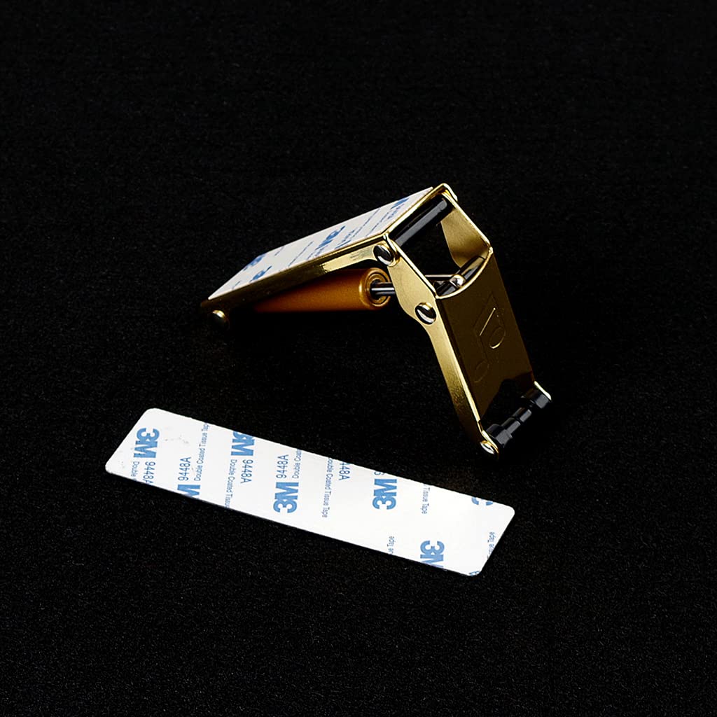 Dispositif De Fermeture Lente Pour Couvercle De Piano Droit - En Acier, Couleur Or Ou Noir