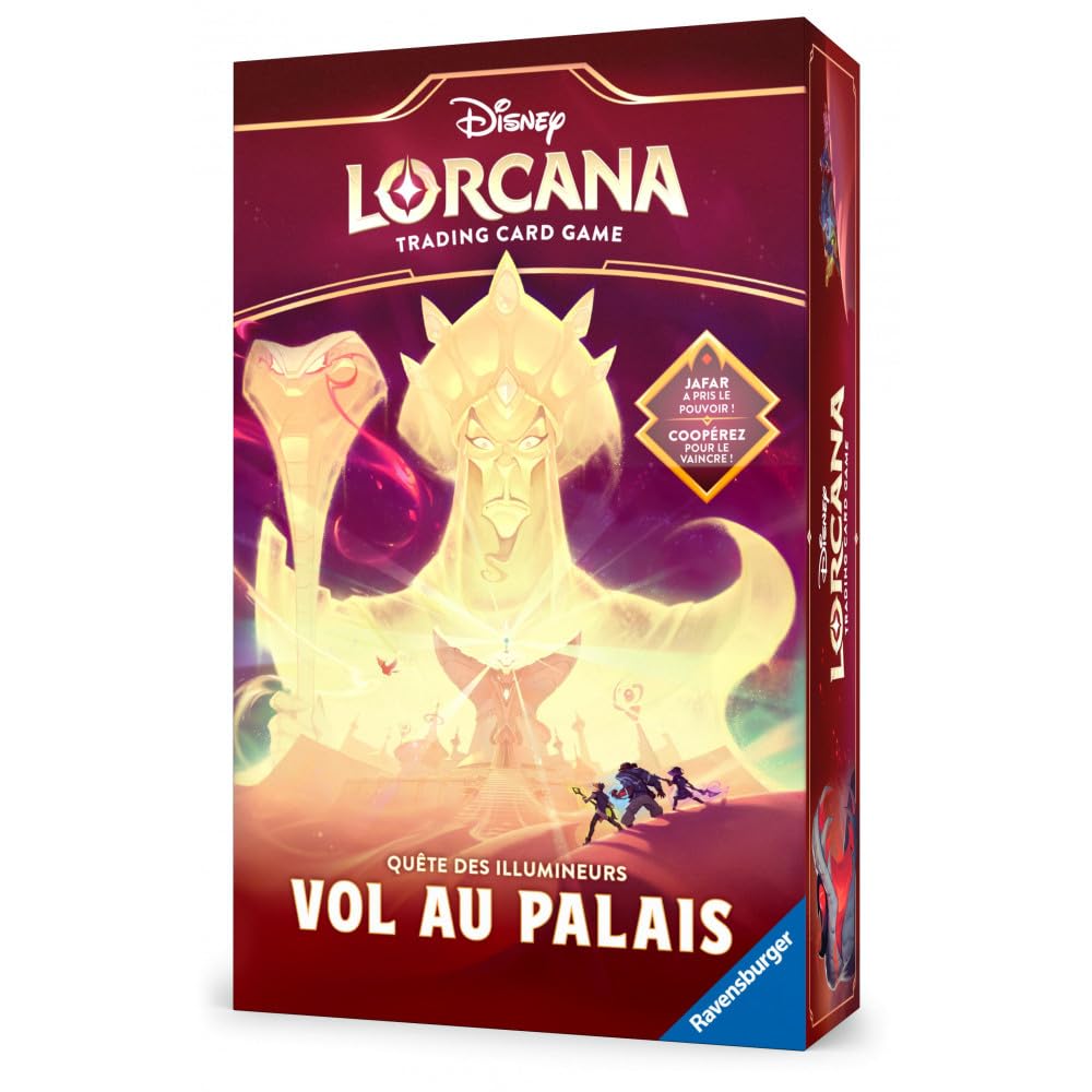 Ravensburger Disney Lorcana TCG - Gra karciana do kolekcjonowania - Zestaw JCC Poszukiwanie iluminatorów Lot do Pałacu - Od 8 lat - Wersja francuska