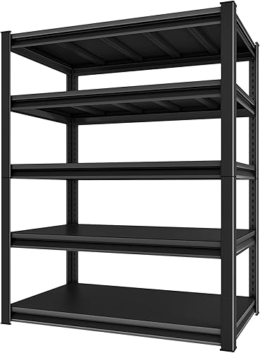 Miniatura 14 de Estantes de almacenamiento de garaje de 1400 libras resistentes, 35 pulgadas de ancho x 16 pulgadas de profundidad x 66 pulgadas de alto, estantes