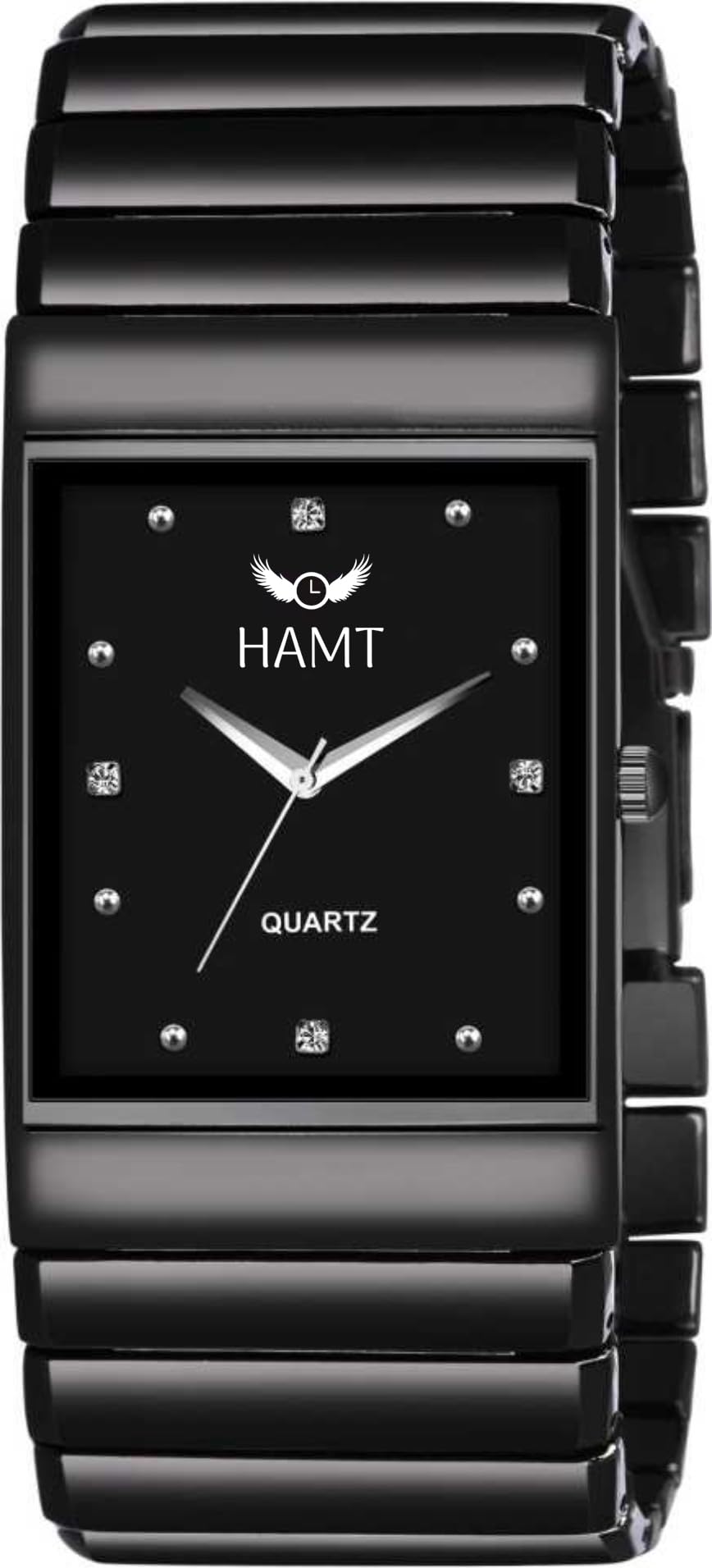 hamt Analog Mens Watch (Black Dial Black Colored Strap) (B09D3TVZ72) Amazon Price History, Amazon Price Tracker