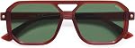 SOJOS Retro Polarized Square Aviator Sunglasses for Women Men Vintage 70s UV400 Protection Shade SJ2609