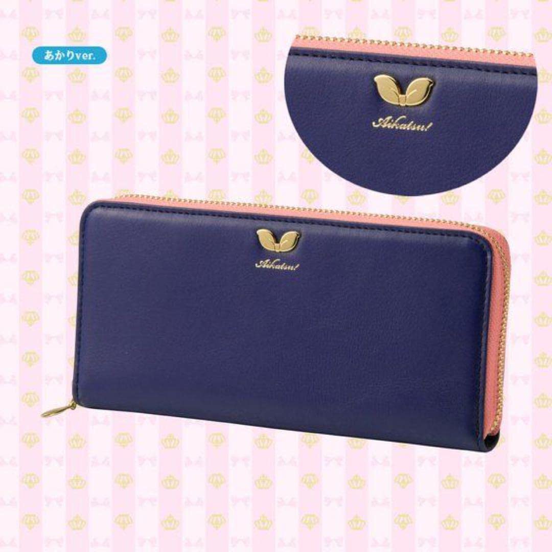 AIKATSU!STYLE for Lady 本革２つ折り財布(あかりver.) AIKATSU!STYLE for Lady Aikatsu!本革2つ折り財布(いちごver