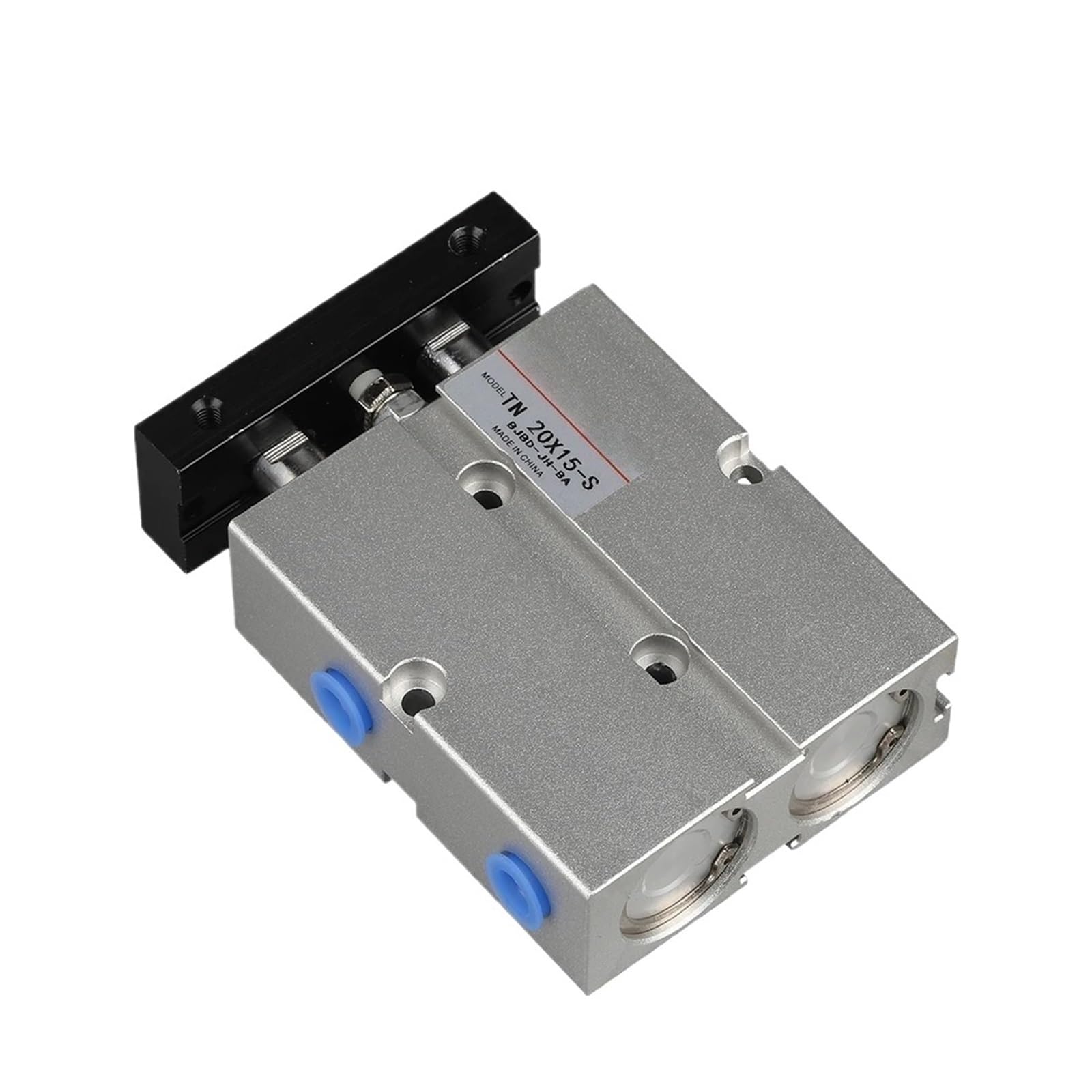 Cylindre de type TN32 course 30mm vérin pneumatique double tige aluminium