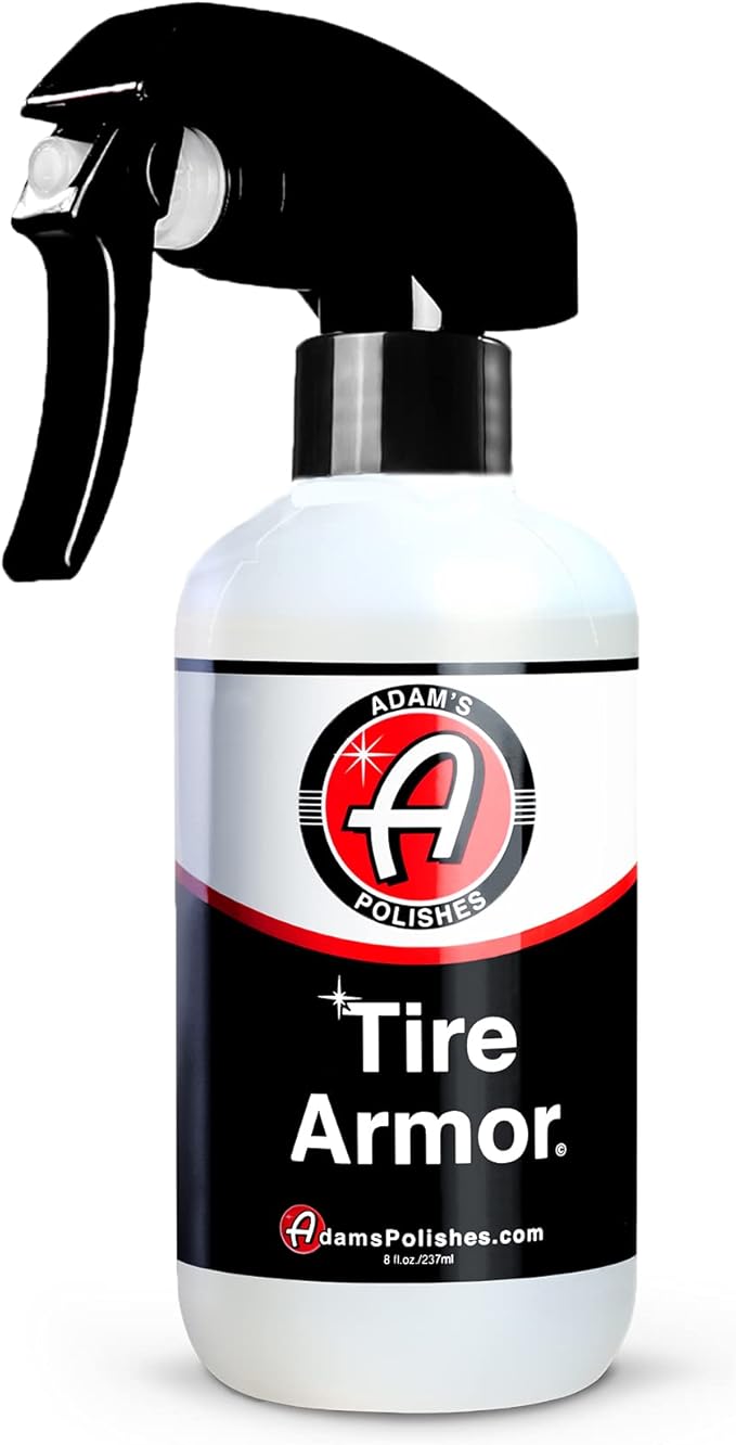 Adam's Tire Armor 8oz NoSling, Extremely Long Lasting Tire Dressing