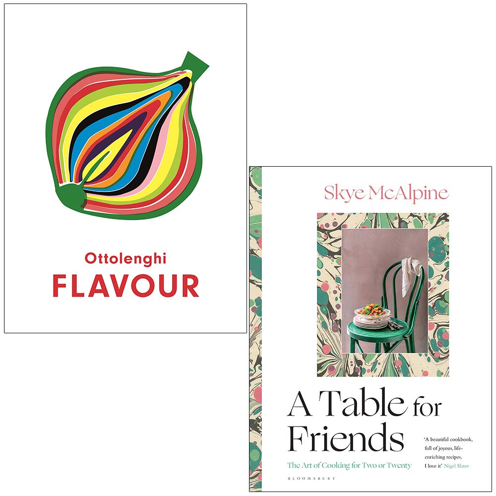 Ottolenghi FLAVOUR By Yotam Ottolenghi & A Table For Friends By Skye Mcalpine 2 Books Collection Set