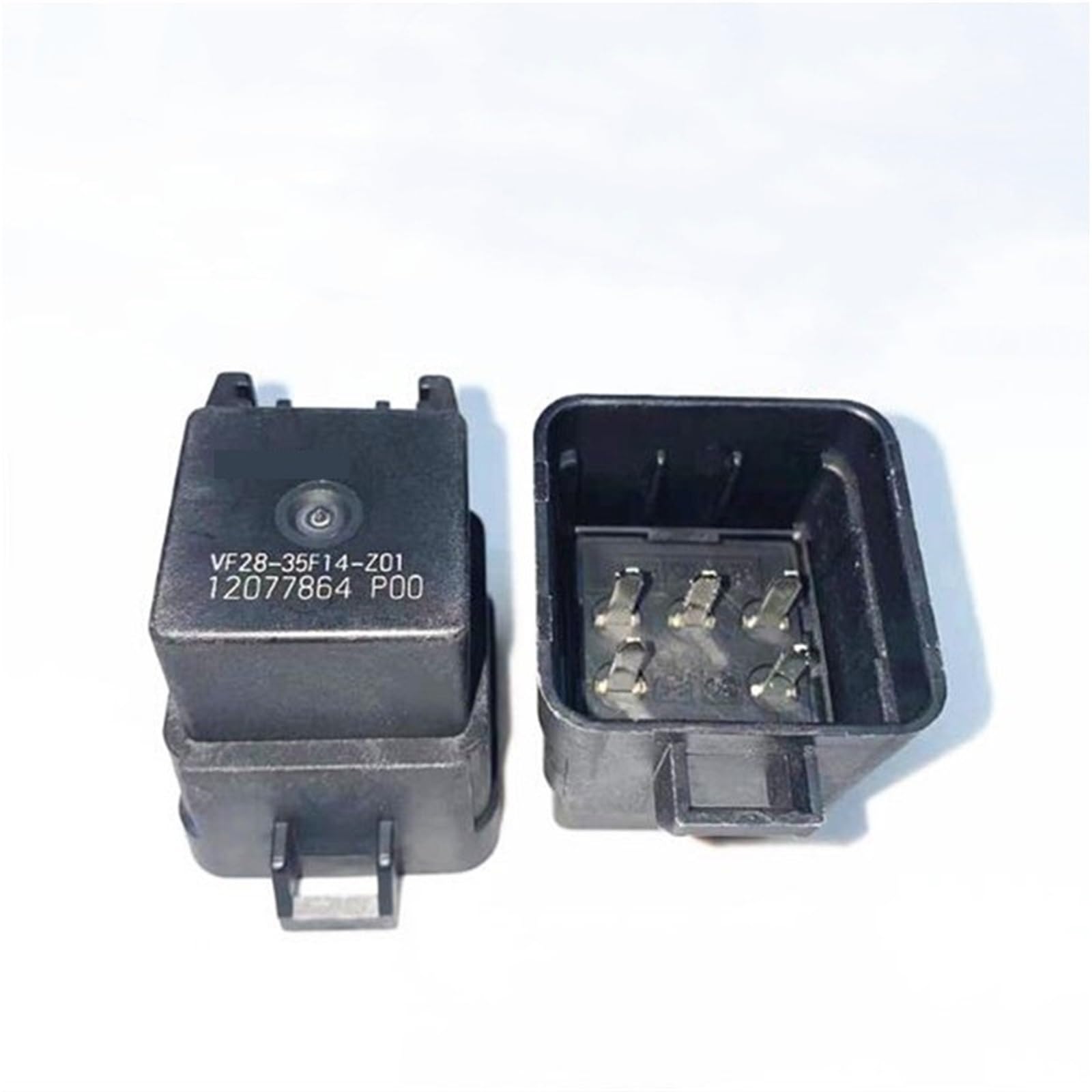 Relé VF28-35F14-Z01 12VDC de 5 pines y 35A para control del sistema eléctrico automotriz