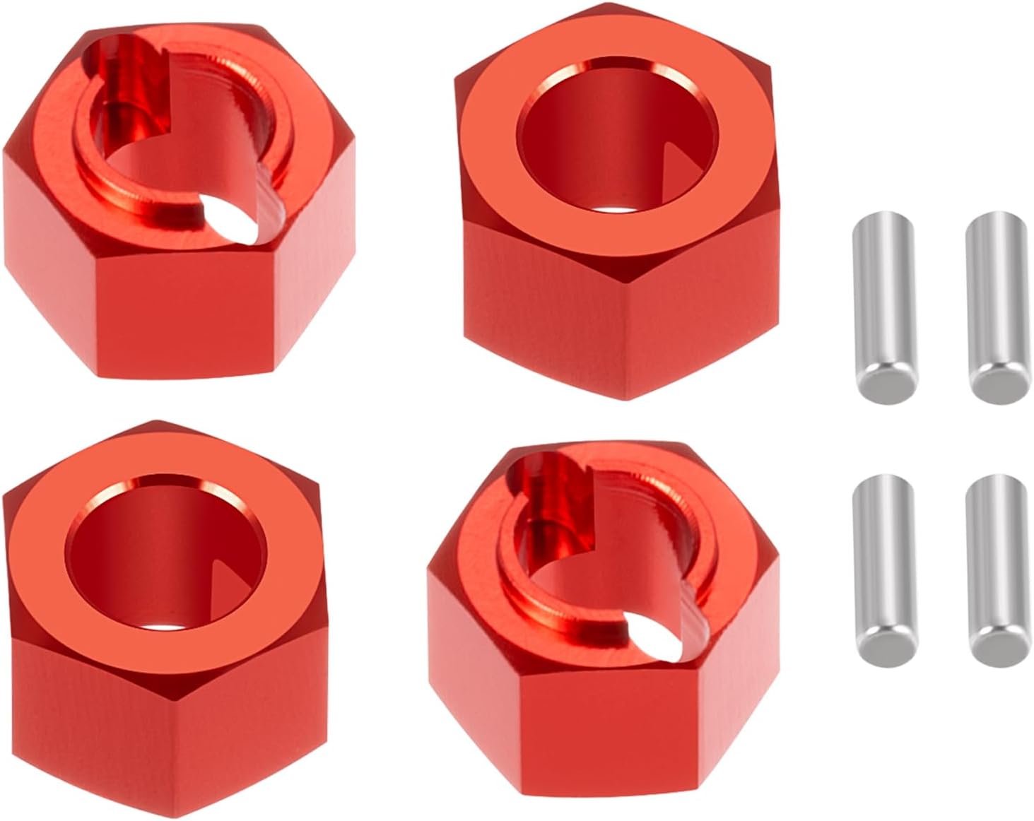 Amazon.com: MORFUM 4PCS Aluminum 7mm Wheel Hex Hub Extenders Adaptor ...