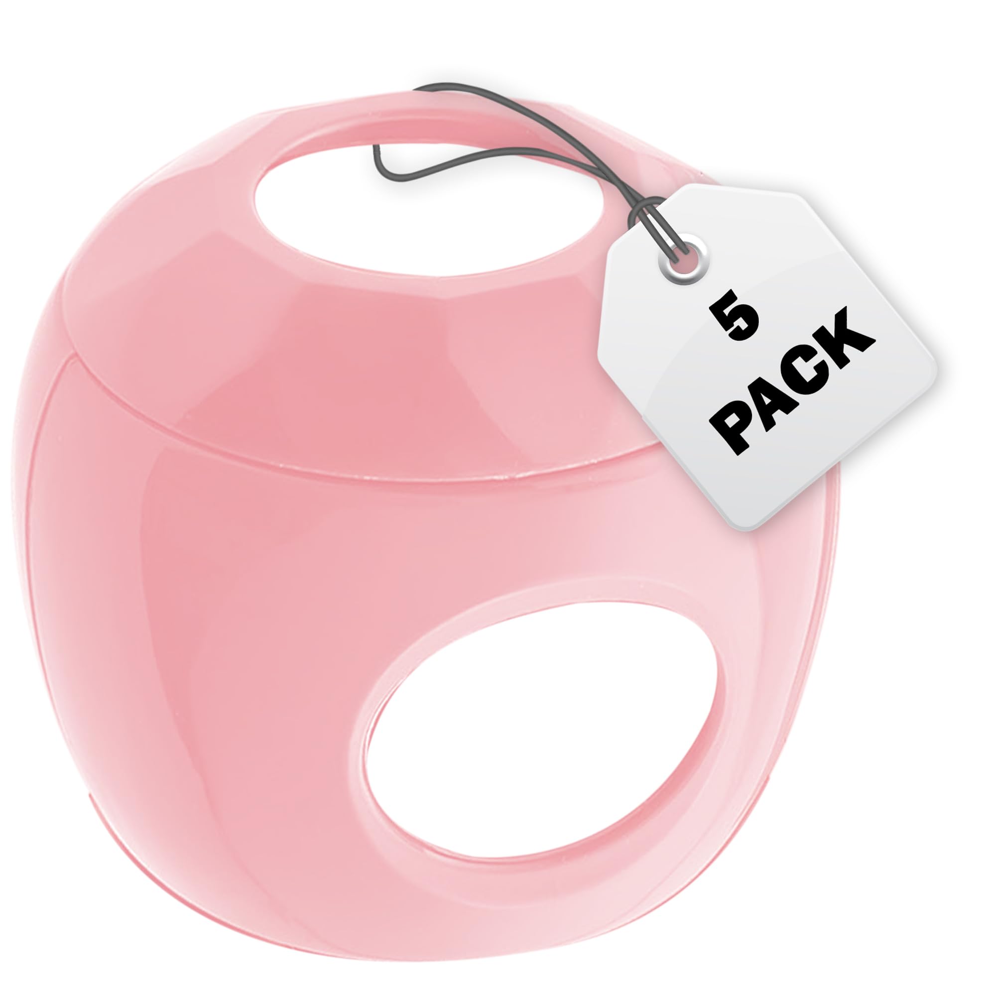 Door Knob Safety Cover for Kids - 5 Pack - Baby Proof Door Knob Covers - Door Locks for Kids Safety Child Proof (Pink)