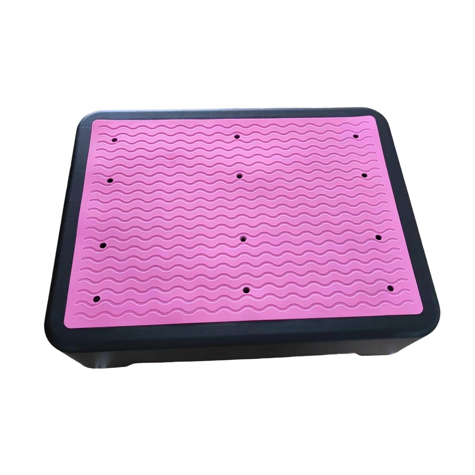 Exercise Step Board Compact Non Slip Indoor Outdoor for Seniors Footstool Pink-image-36