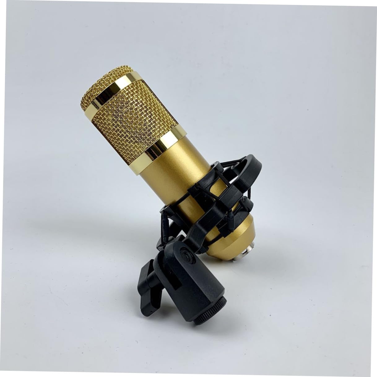 Micrófono de Condensador Bm-800 Malla Doble, Grabación Vocal
