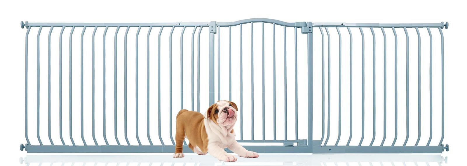Bettacare Curved Top Dog Gate, 161cm - 170cm, Matt Black, Pressure Fit Pet Gate for Puppy and Dog, Easy Installation — view 13