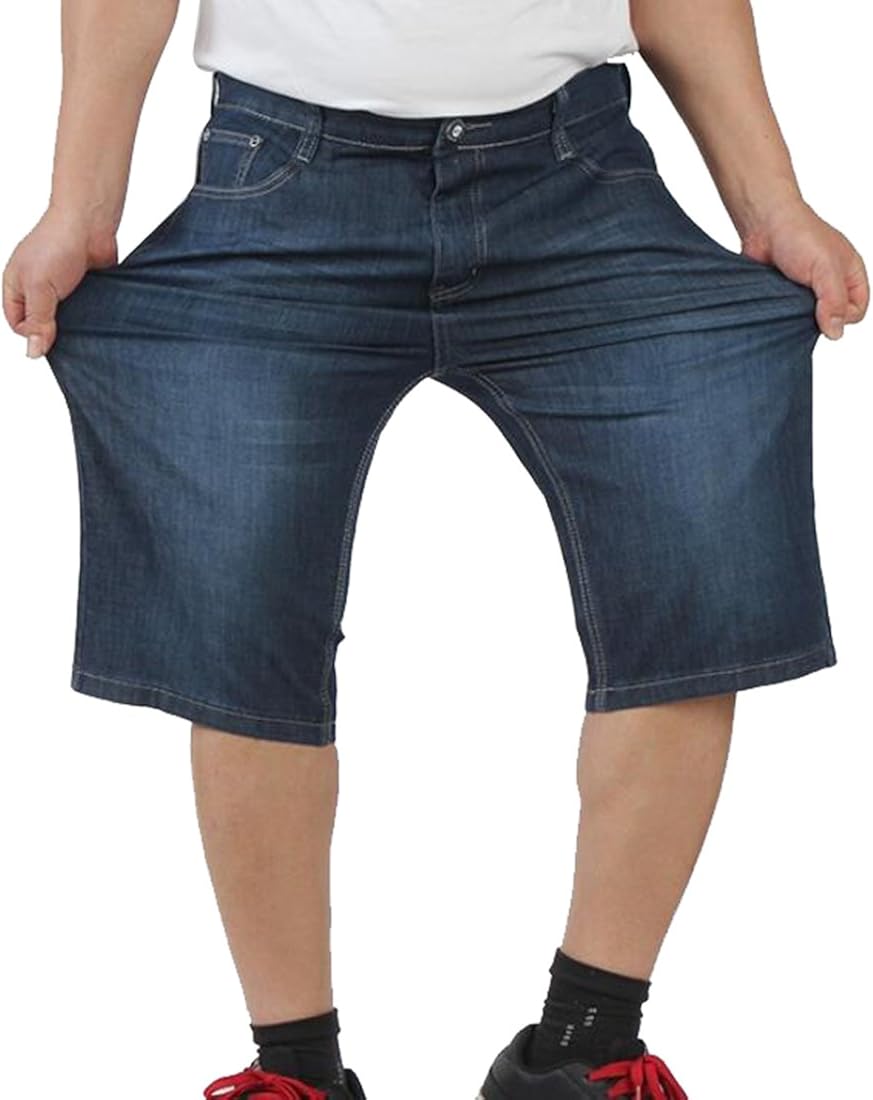 loose jeans shorts